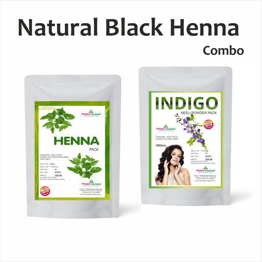 Natural Black Henna Combo