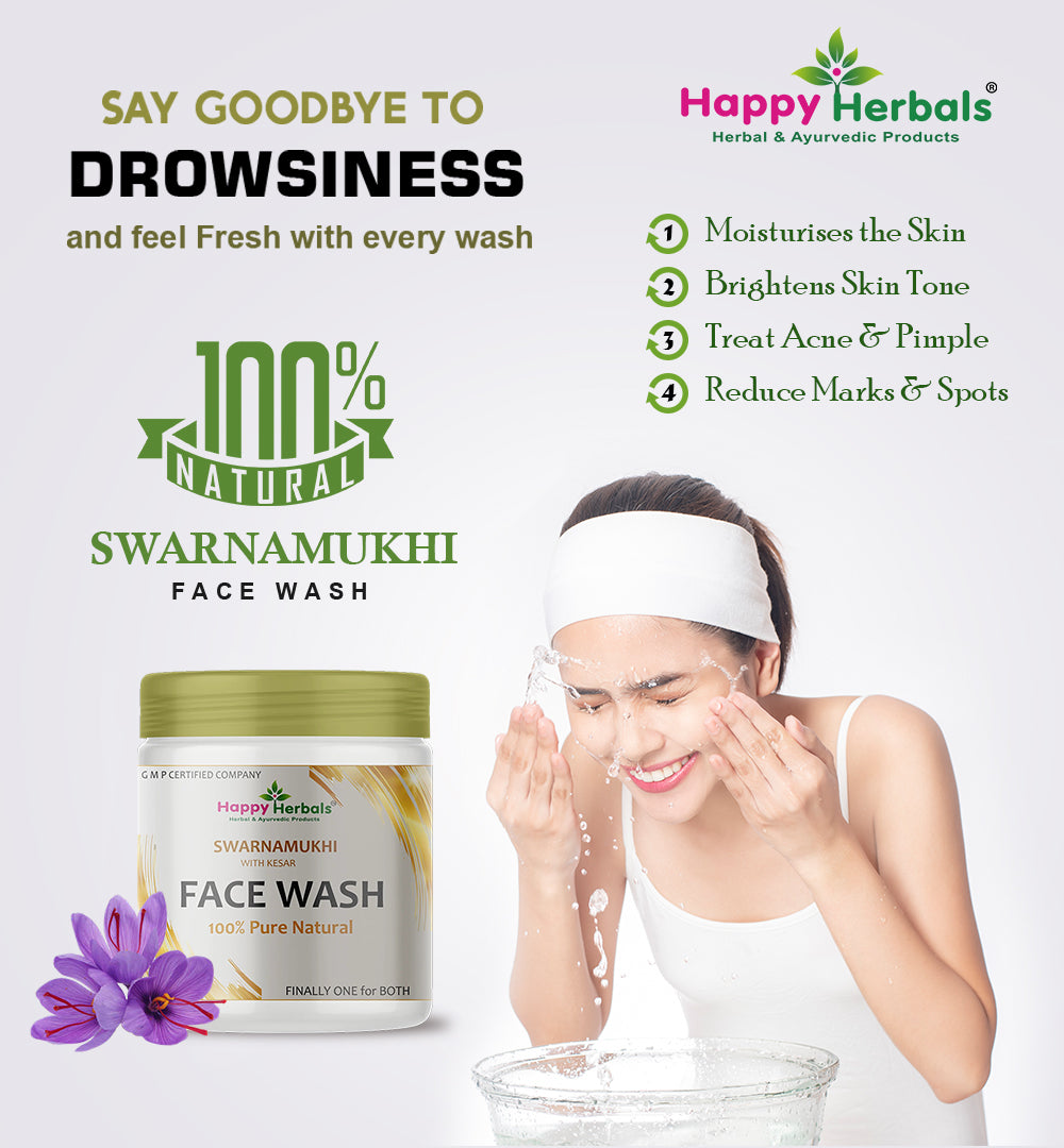 Swarnamukhi Herbal Face Wash