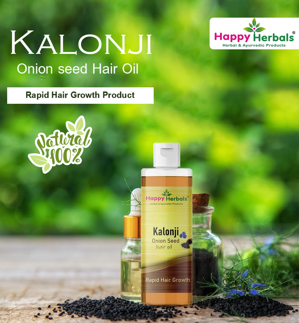 Kalonji Onion Seeds Hair Oil